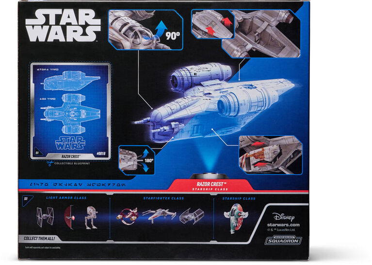 Star Wars Micro Galaxy Squadron - Starship Class - Razor Crest