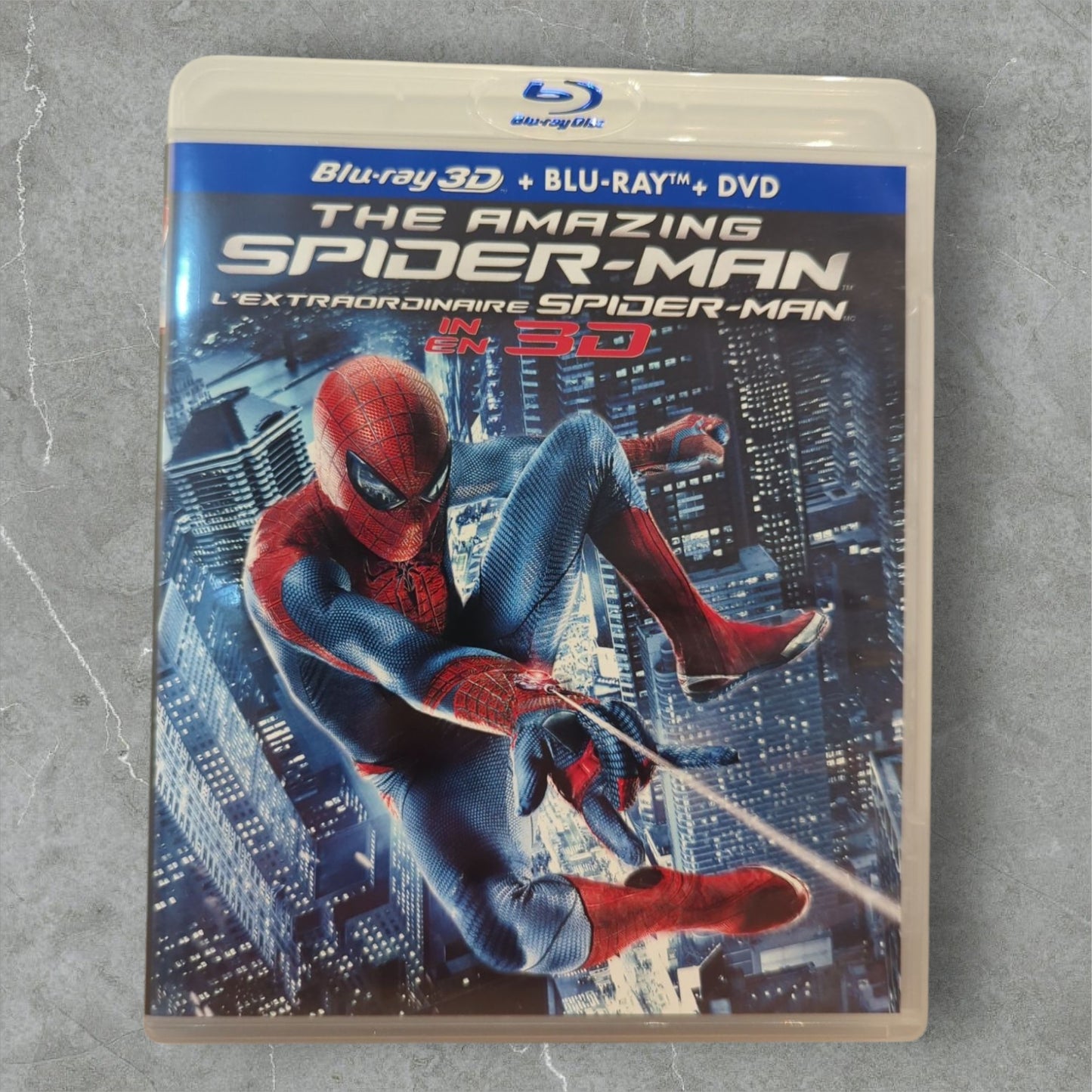 The Amazing Spiderman 3D Blu-Ray / Blu-Ray