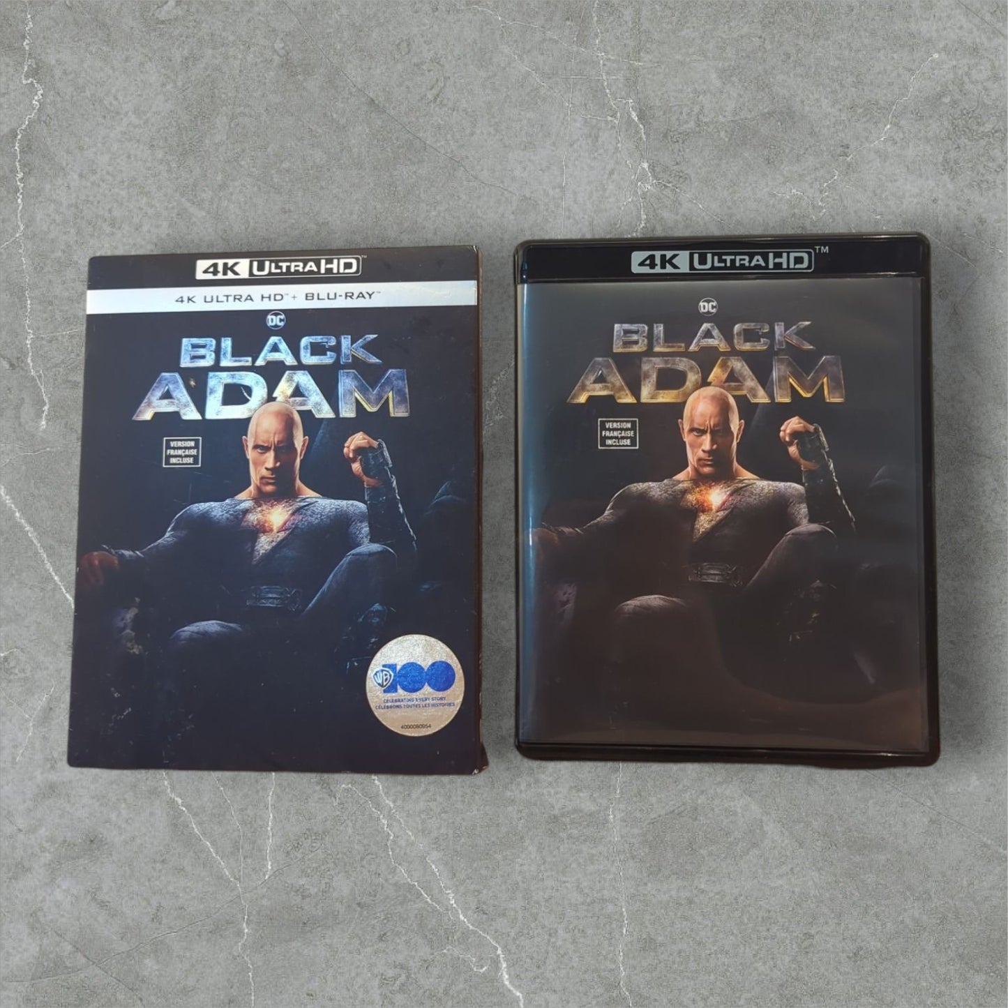 Black Adam 4K/Blu-ray with slipcover