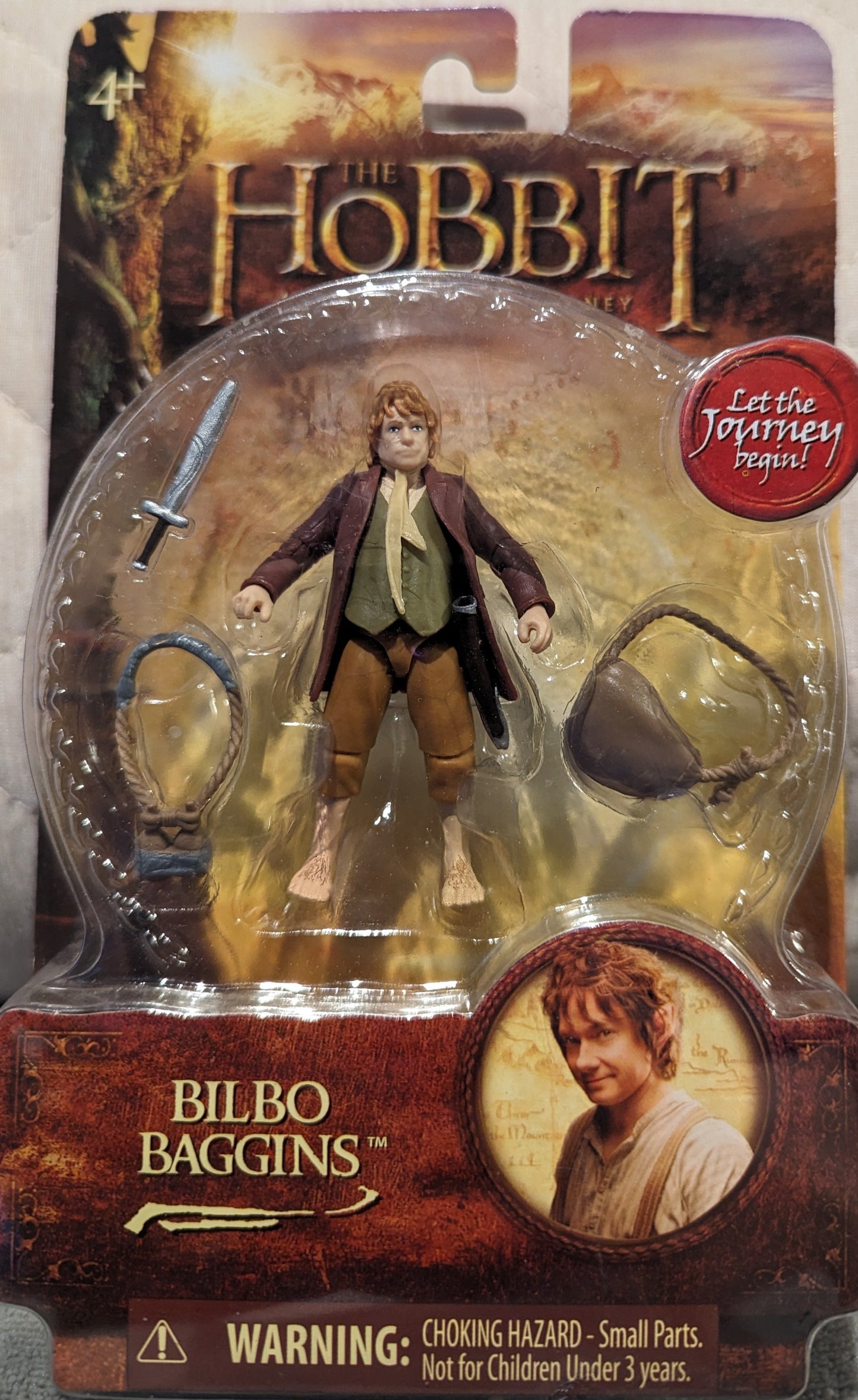 The Hobbit - An Unexpected Journey - Bilbo Baggins - 4 Inch Figure (2012)