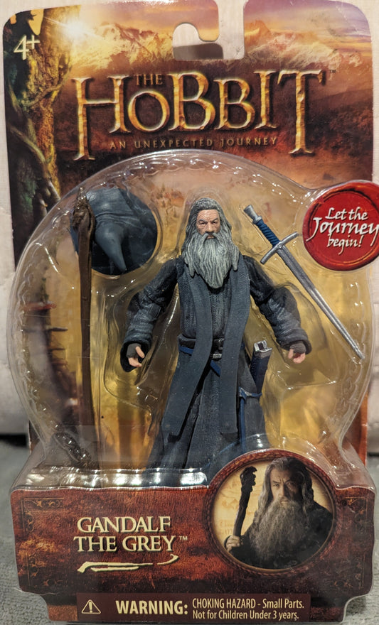 The Hobbit - An Unecpected Jorney - Gandalf the Grey 4 Inch figure (2012)