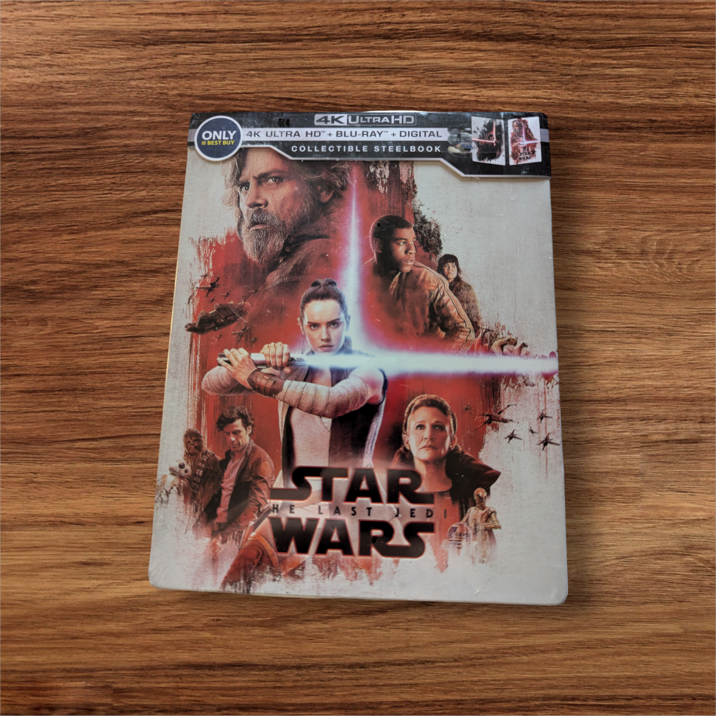 Star Wars: Episode VIII - The Last Jedi - 4K SteelBook