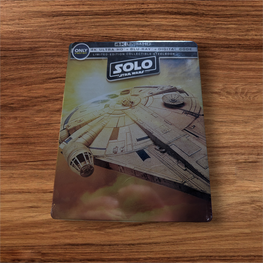 Star Wars Solo 4K Steelbook