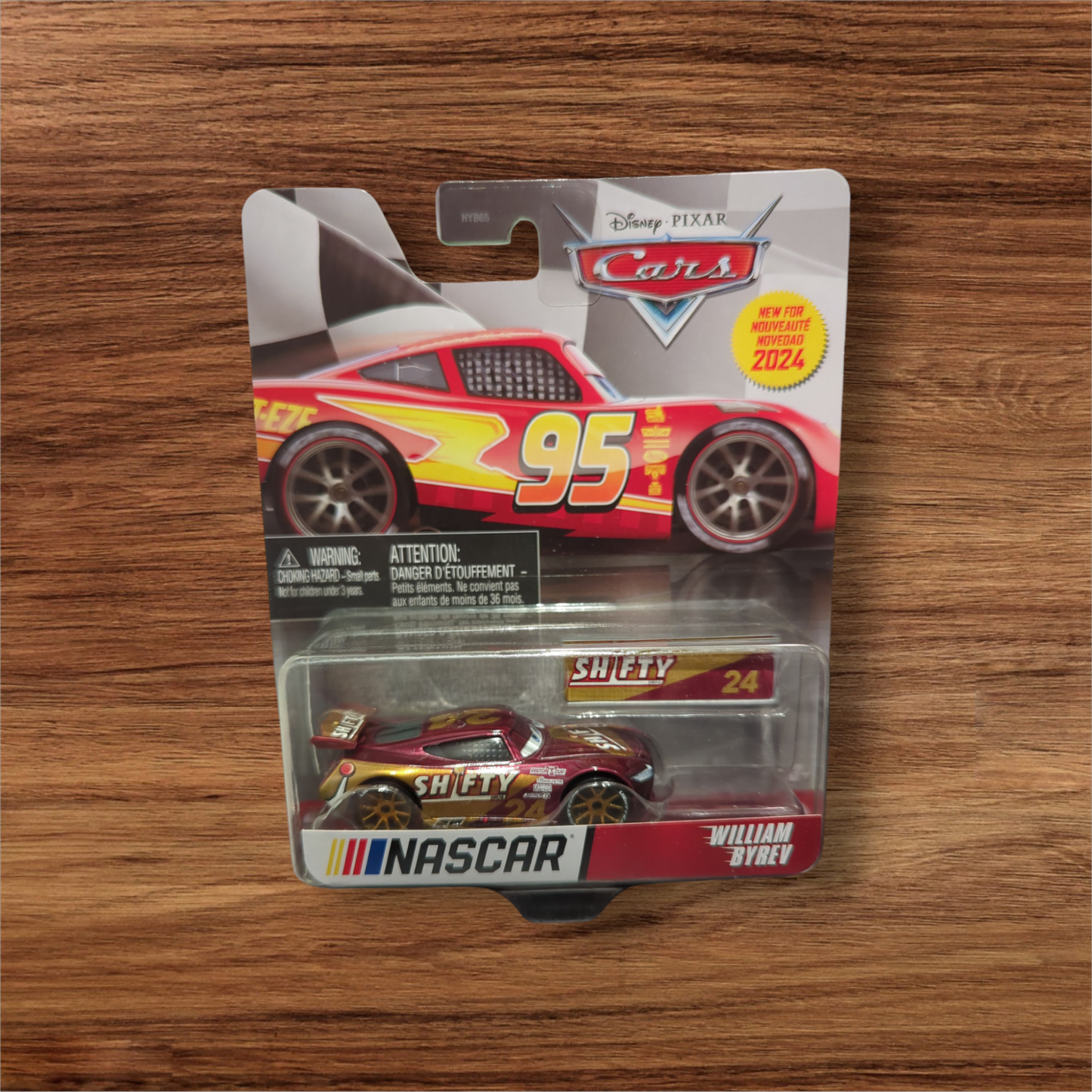 Disney Pixar Cars NASCAR William Byrev