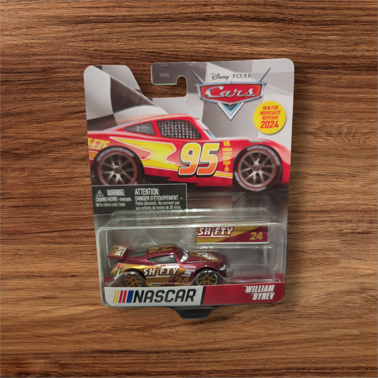 Disney Pixar Cars NASCAR William Byrev