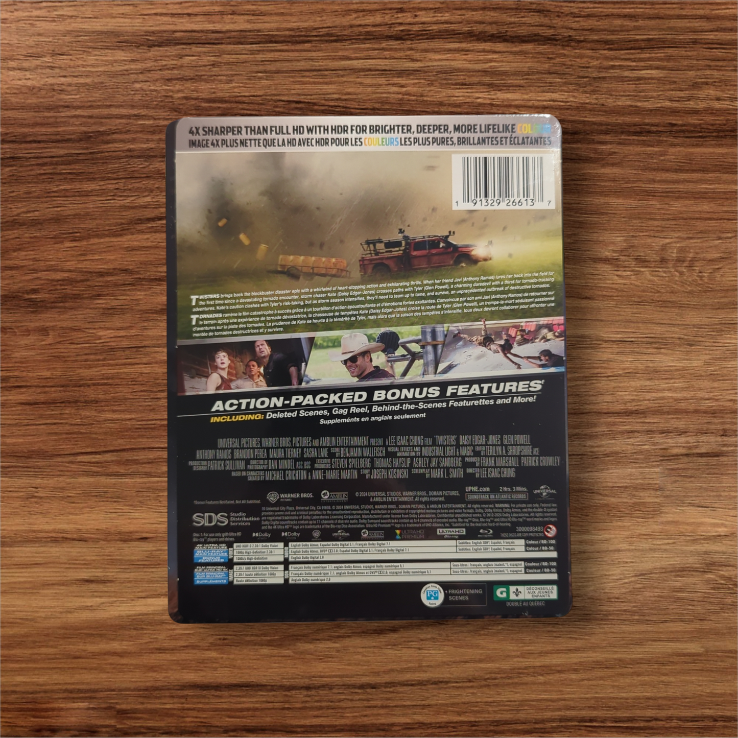 Twisters 4K + Blu-Ray Steelbook