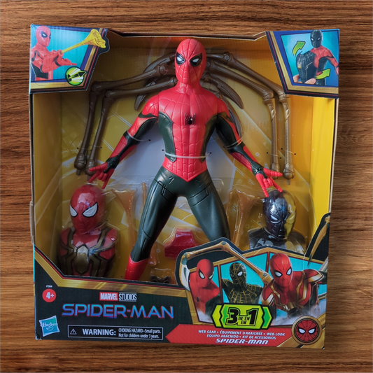 Marvel Web Gear Spider-Man Action Figure [3-in-1]