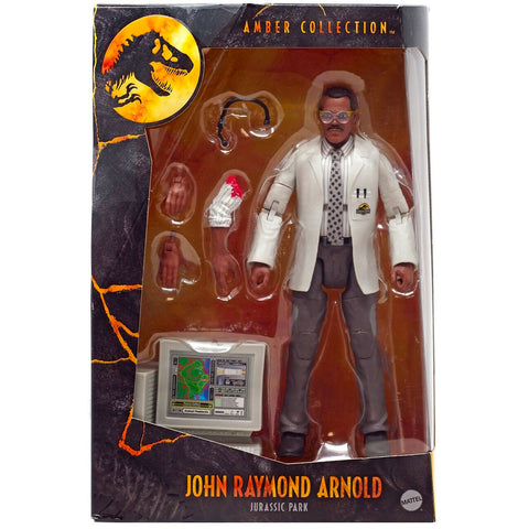 Jurassic Park Amber Collection John Raymond Arnold - 6-inch